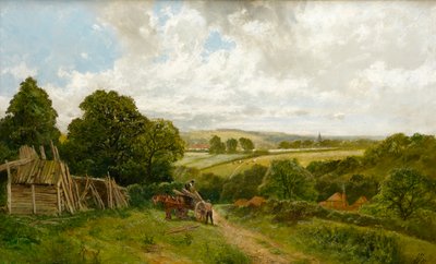 オールドベイシング、ハンプシャーの運河 作： James Peel