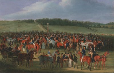 Epsom Races: The Betting Post 作： James Pollard