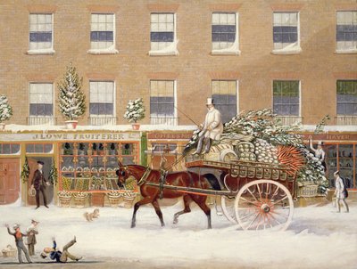 クリスマスへのアプローチ 作： James Pollard