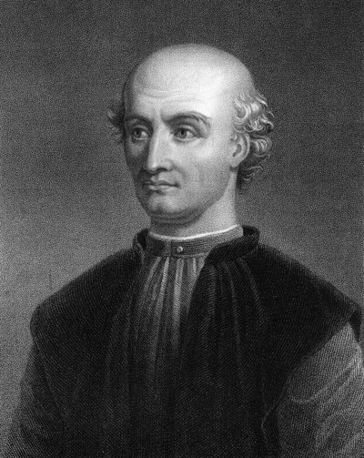 ドナートブラマンテ、イタリアのルネサンス建築家、1836年。 作： James Posselwhite