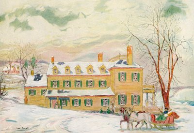 ケンドールハウス、バージニア州、アメリカ合衆国、18世紀1921年。 作： James Preston