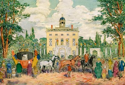 ティモシーデクスターハウス、米国マサチューセッツ州ニューベリーポート、1921年18世紀。 作： James Preston