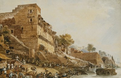 マンマンディルまたはヒンドゥー天文台、ベナレス1829 作： James Prinsep