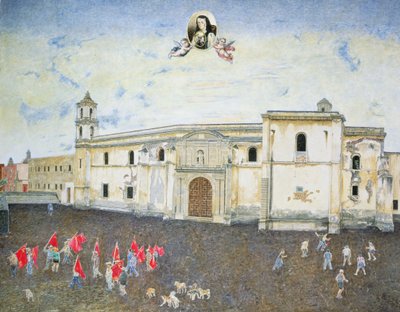 政治的抗議、ソル・フアナ・デ・ラ・クルスの回廊（1648-95）2001 作： James Reeve