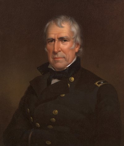 ザカリー・テイラー、1848年。 作： James Reid Lambdin