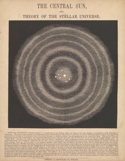 中心太陽と恒星宇宙論（バックライト付き） 作： James Reynolds