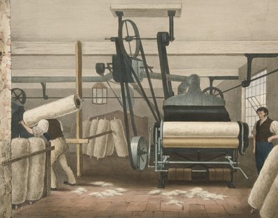 ラップフレーム、綿の進歩3号、パブ。 1840 作： James Richard Barfoot