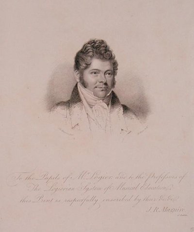 ヨハン・ベルンハルド・ロジエ（1777-1846）の肖像（H.マイヤー（彫刻）による 作： James Robert (after) Maguire