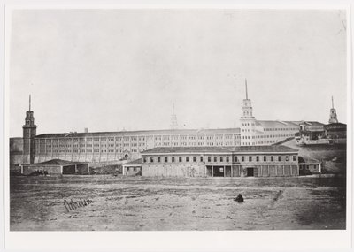 兵舎、スクタリ、1854 作： James Robertson