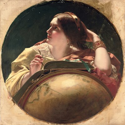 天文学、1840〜1850年頃 作： James Sant