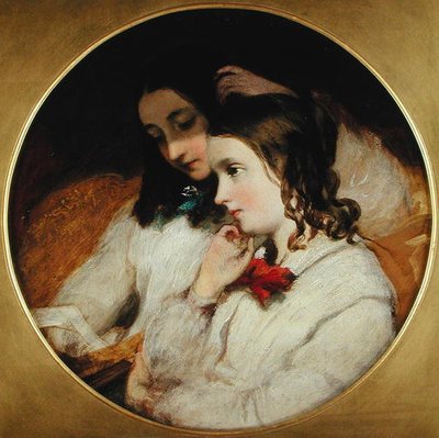 二人の少女の研究 作： James Sant