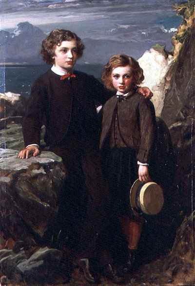 ジュリアン閣下とライオネル・ビング閣下 作： James Sant