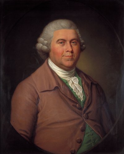 「ジョン・デイビス、バニゲ・ウェルズの所有者」、c1761-1799 作： James Scouler