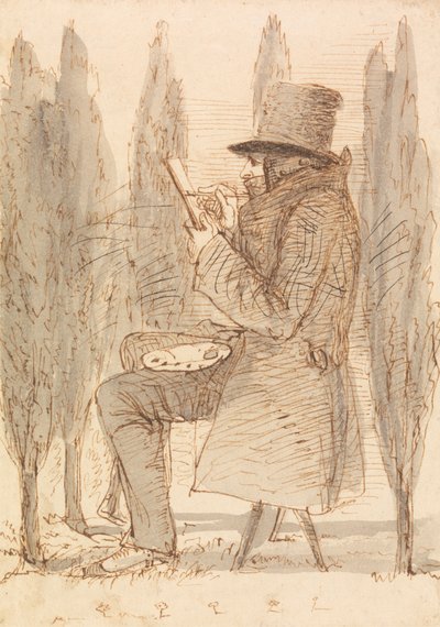 O Artista Desenhando 作： James Smetham