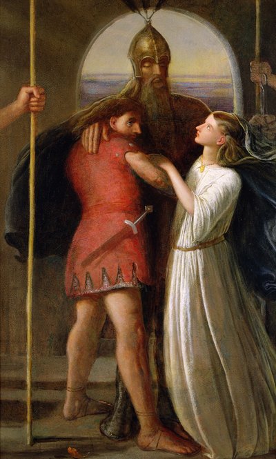 アール・シワードの死 作： James Smetham