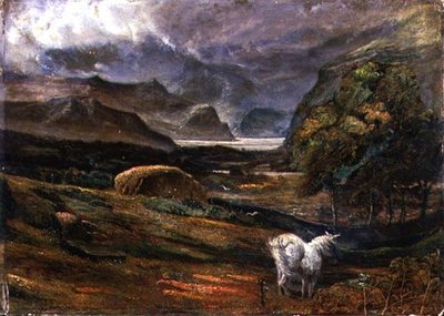 ウルズウォーター 作： James Smetham