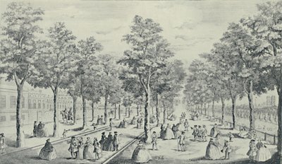 モール内の社会、1741年、1920年 作： James Smith