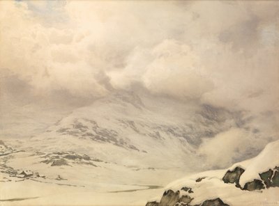 雪と雲の世界 作： James Thomas Watts