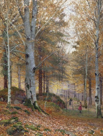 森の秋 作： James Thomas Watts