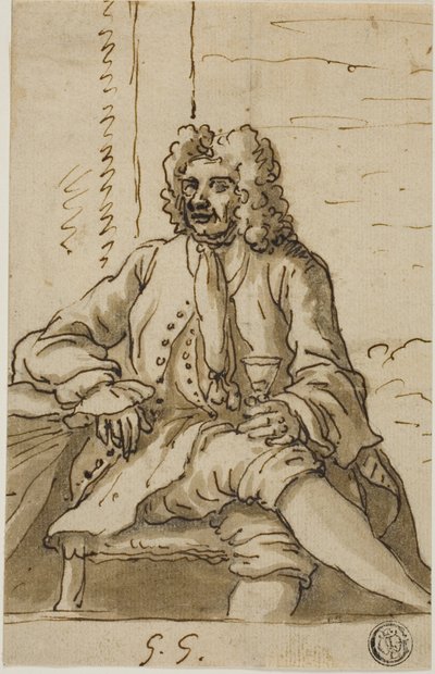 ニヤリと笑うギボンズ 作： James Thornhill