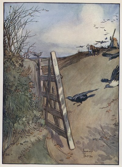 Izaak Walton による The Compleat Angler のイラスト 作： James Thorpe