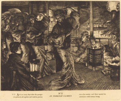 異国の地で、1882年。 作： James Tissot