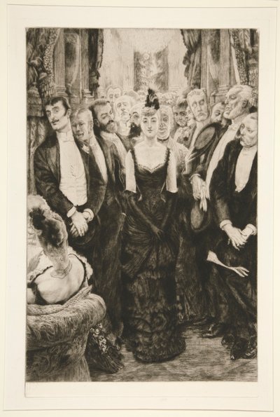 パリで最も美しい女性 作： James Tissot