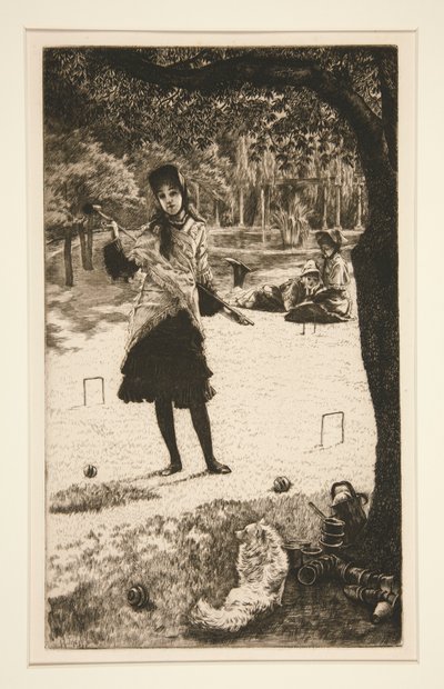 クロッケー 作： James Tissot