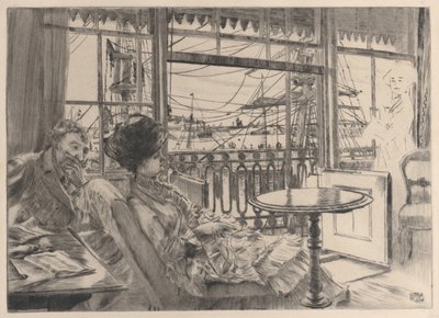 Ramsgate, 1876年。 作： James Tissot