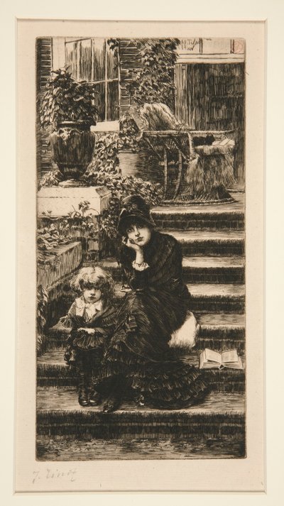 レヴェリー 作： James Tissot