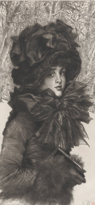 1883年、日曜日の朝。 作： James Tissot