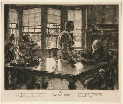 出発 作： James Tissot