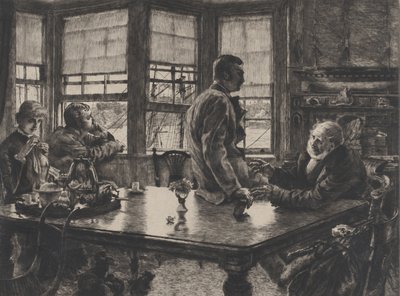放蕩息子の譬え。旅立ち第1号、1882年。 作： James Tissot