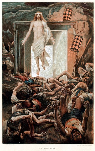復活」（1890年頃 作： James Tissot
