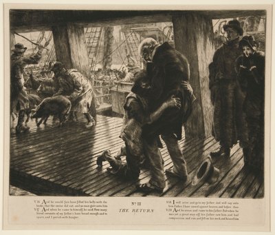 リターン 作： James Tissot