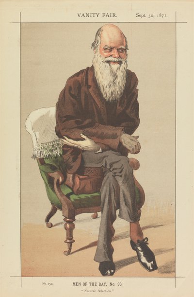 Vanity Fair Men of the Day、No. 33、自然淘汰 作： James Tissot
