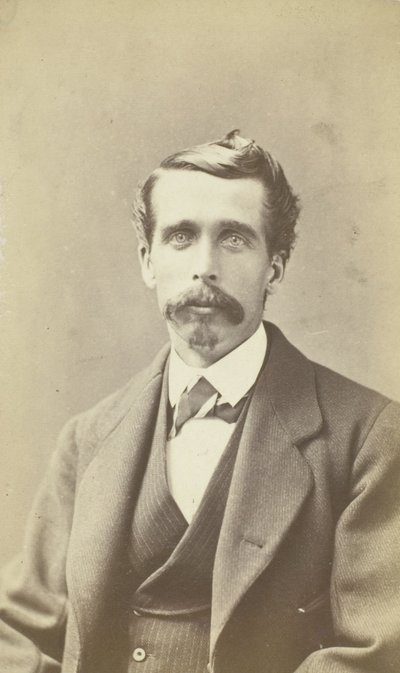 無題 大きな口ひげの男の肖像, 185099 作： James W. Turner
