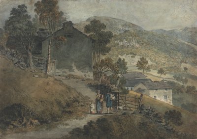 Paisagem com Chalés e Figuras 作： James Ward