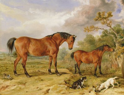 ローランド・アルストンの所有物であるリフォーマー、ブルーチャー、トーリー、ベビーベッドの肖像画、Esq。 作： James Ward