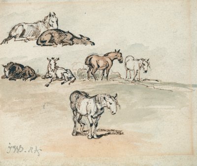 Estudos de Cavalos 作： James Ward