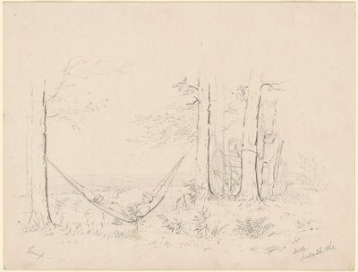 キャンプ 作： James Wells Champney