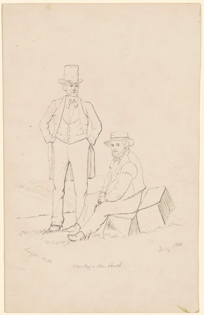 ウェイ氏とブース氏 作： James Wells Champney