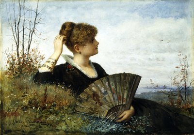 ファン、 作： James Wells Champney