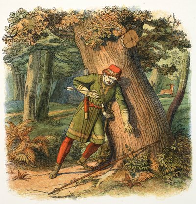 ウィリアム 2 世の死、1100 年 1864 年 作： James William Edmund Doyle