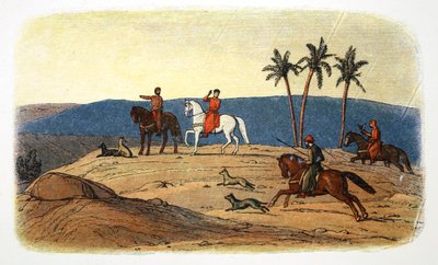 イングランドのリチャード1世が、征服に失敗したエルサレムを見ることを拒否 1192年 1864年 作： James William Edmund Doyle