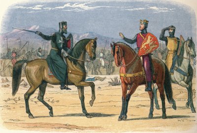 リチャードと聖ヨハネのマスター、1191 1864 作： James William Edmund Doyle