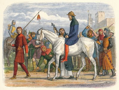 ランカスター伯のトーマスが死刑を執行、1322 1864 作： James William Edmund Doyle