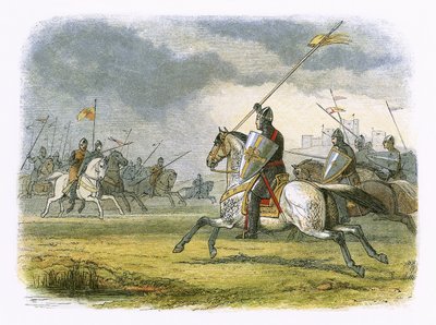 ウィリアム・ザ・ライオンが捕虜に 作： James William Edmund Doyle