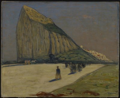 ジブラルタル、1913 作： James Wilson Morrice