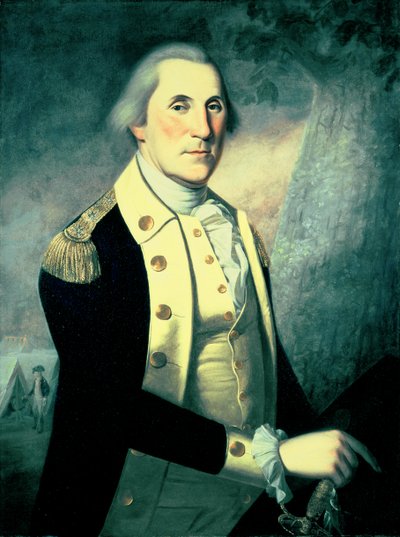 ジョージ・ワシントンの肖像 作： James the Elder Peale